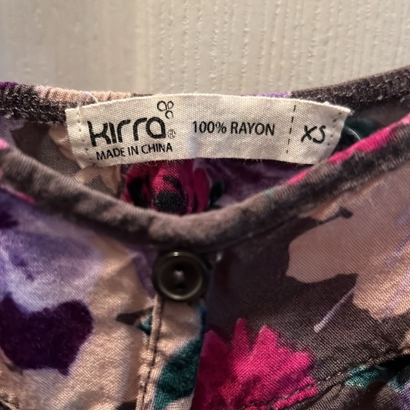 Green/purple Sundress Mini XS - Picture 3 of 3